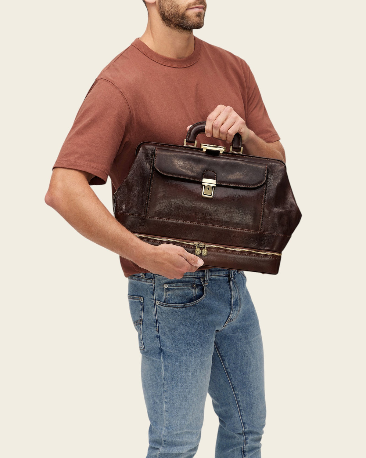 Hippocrates Terra - Leather Doctor Bag