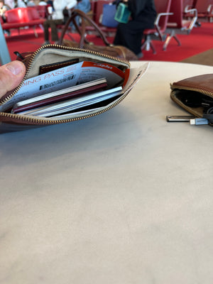 Forma5 Terra - Leather Zip Organiser