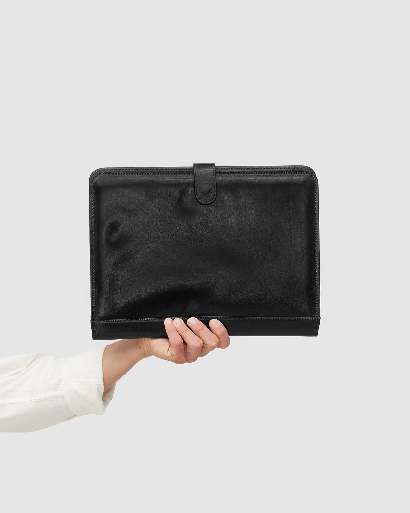 Imperial Black - Clip On Leather Compendium - Republic of Florence