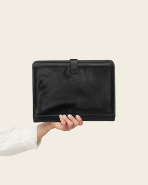 Imperial Jet - Clip-On Leather Compendium