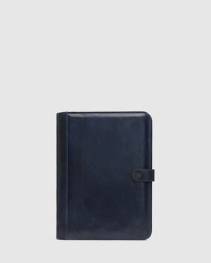 Imperial Blue - Clip On Leather Compendium - Republic of Florence