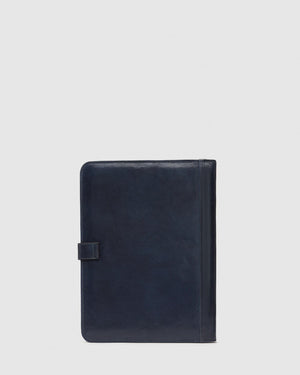Imperial Blue - Clip On Leather Compendium - Republic of Florence