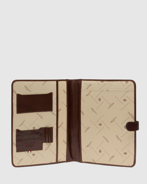 Imperial Brown - Clip On Leather Compendium - Republic of Florence