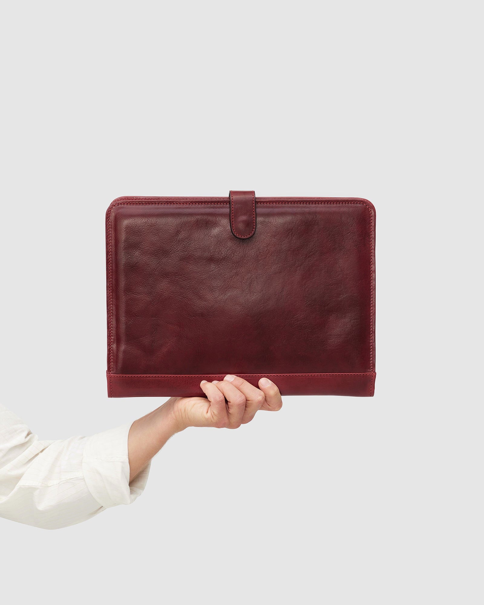 Imperial Red - Clip On Leather Compendium - Republic of Florence