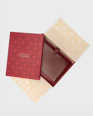 Imperial Red - Clip On Leather Compendium - Republic of Florence