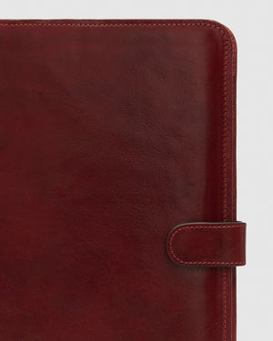 Imperial Red - Clip On Leather Compendium - Republic of Florence