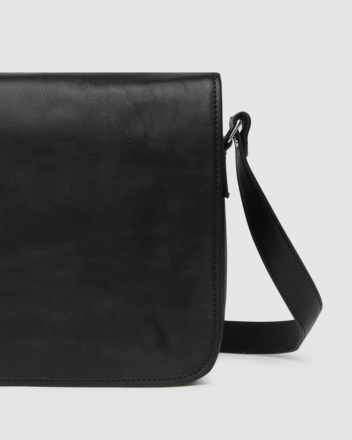 Julius Black - 15" Leather Messenger - Republic of Florence