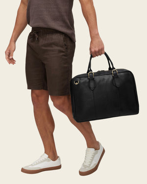 Madrid Ink - 16" Leather Briefcase