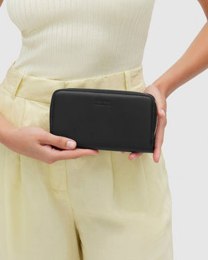 Mimi Black - Women Nappa Leather Wallet - Republic of Florence