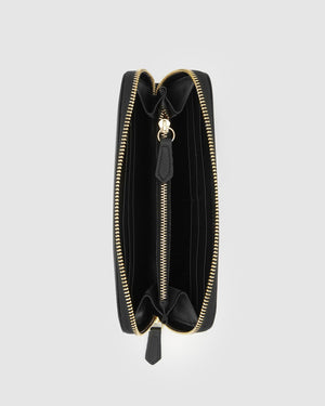 Mimi Black - Women Nappa Leather Wallet - Republic of Florence