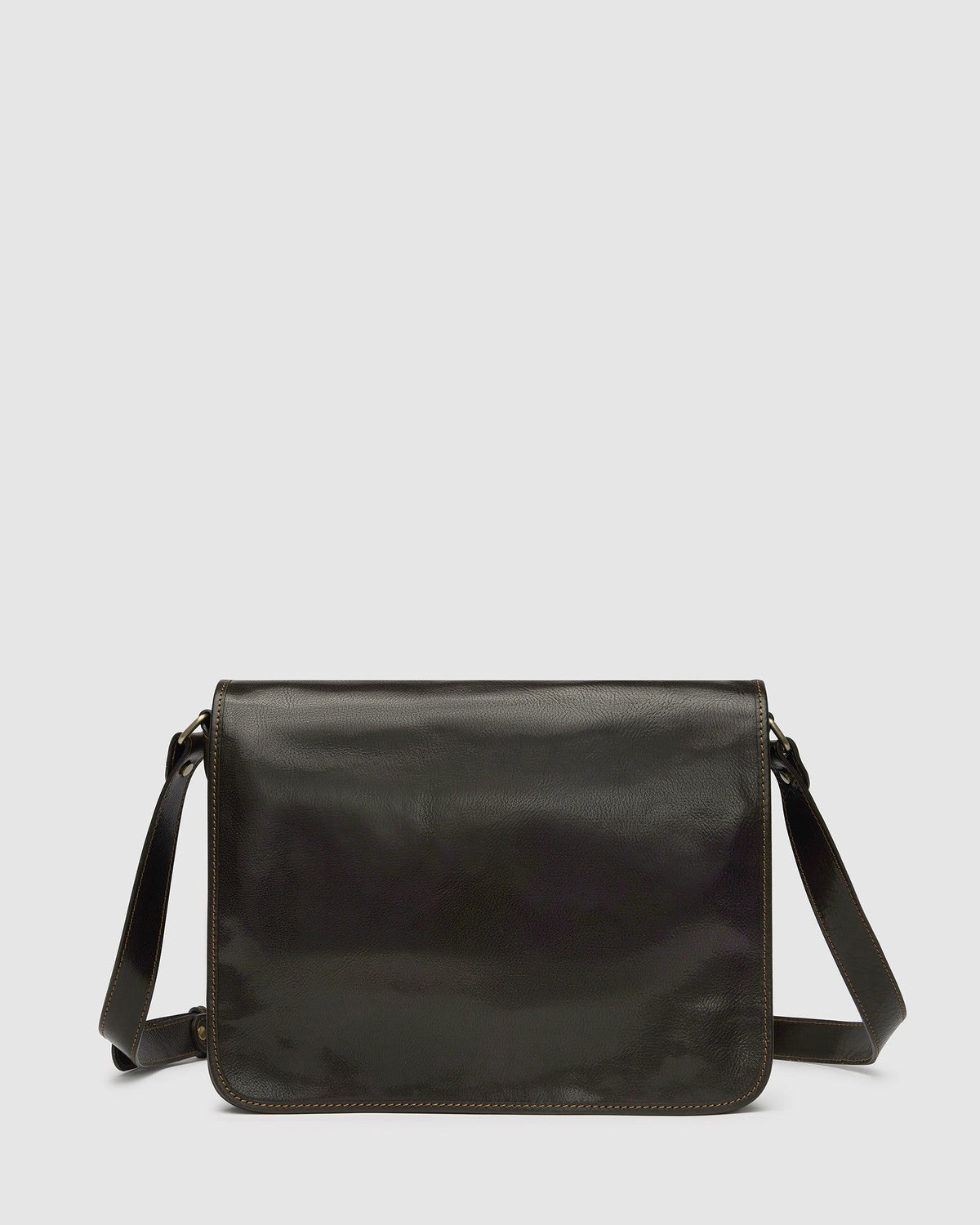NERO Chocolate - Double Compartment Messenger - Republic of Florence