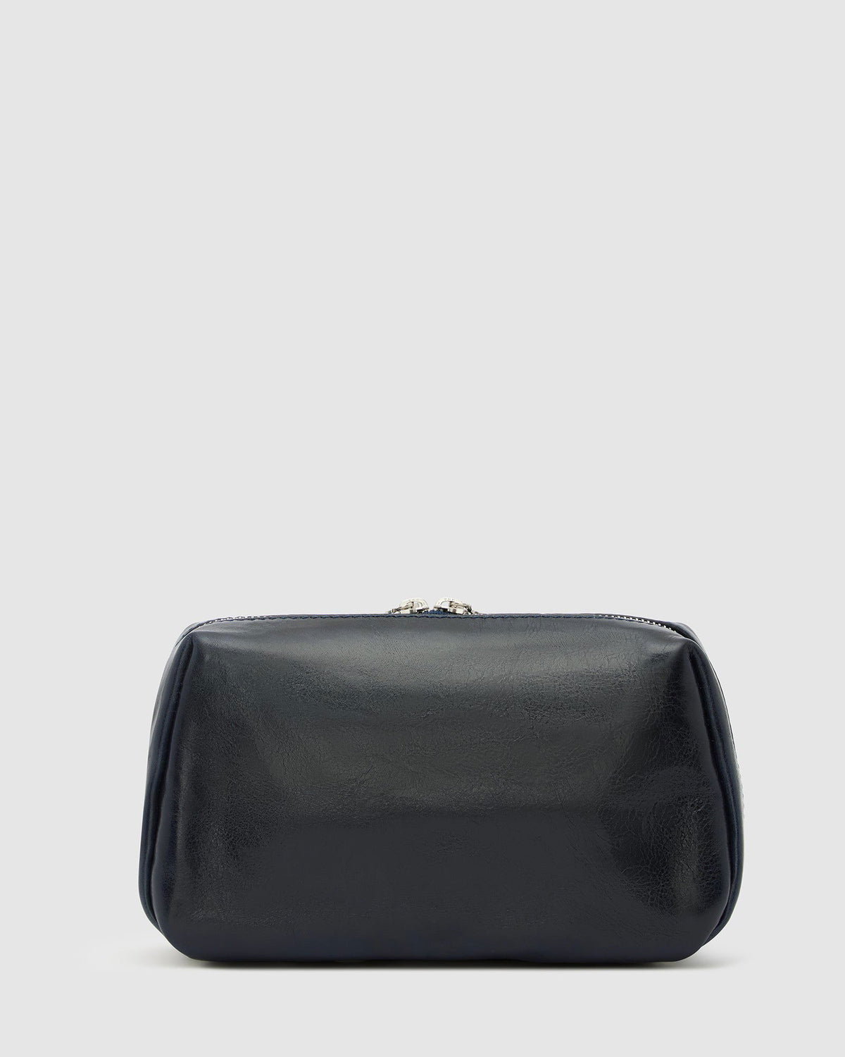 Otto  Dopp Kit Blue - Leather Toiletry Bag - Republic of Florence