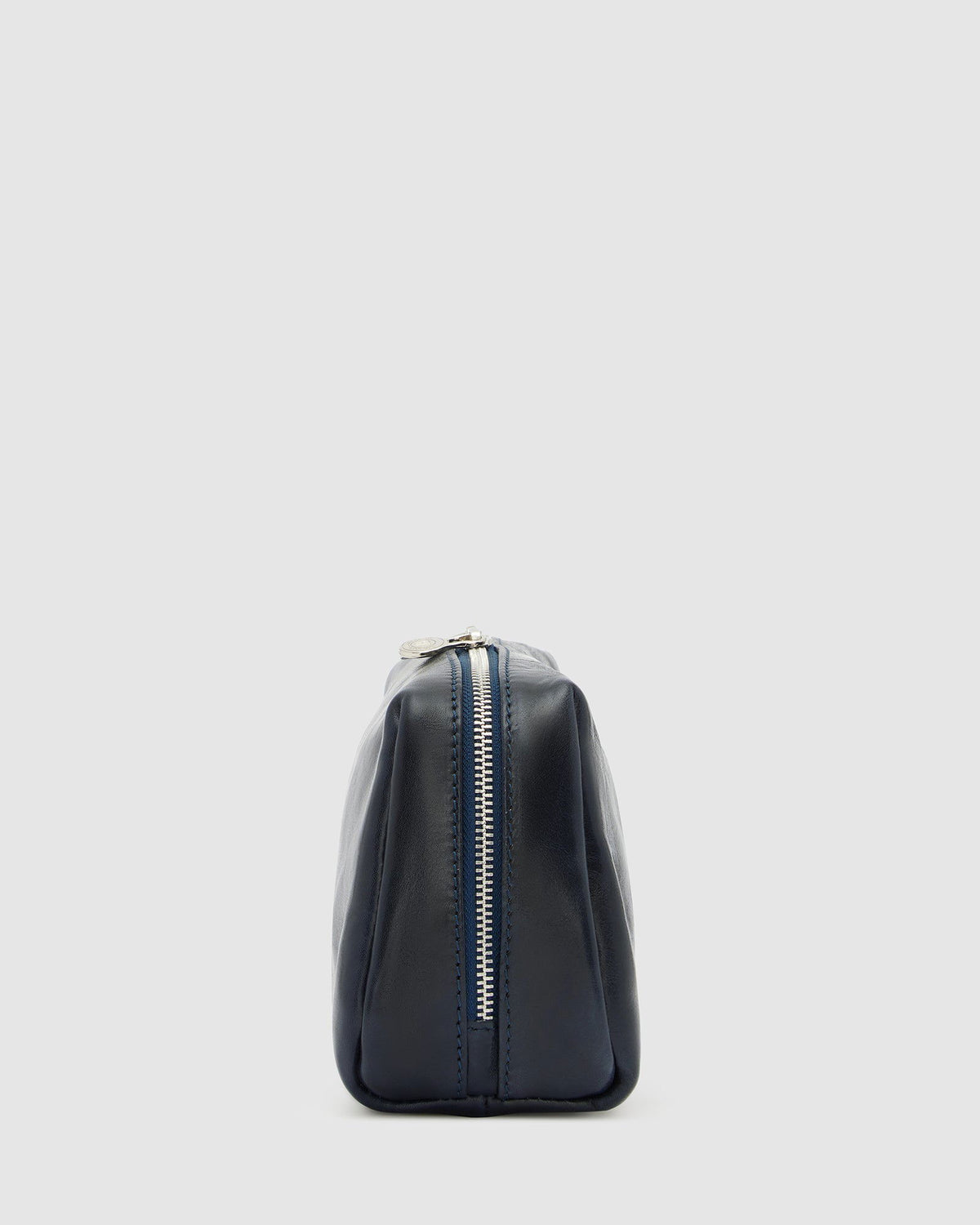 Otto  Dopp Kit Blue - Leather Toiletry Bag - Republic of Florence