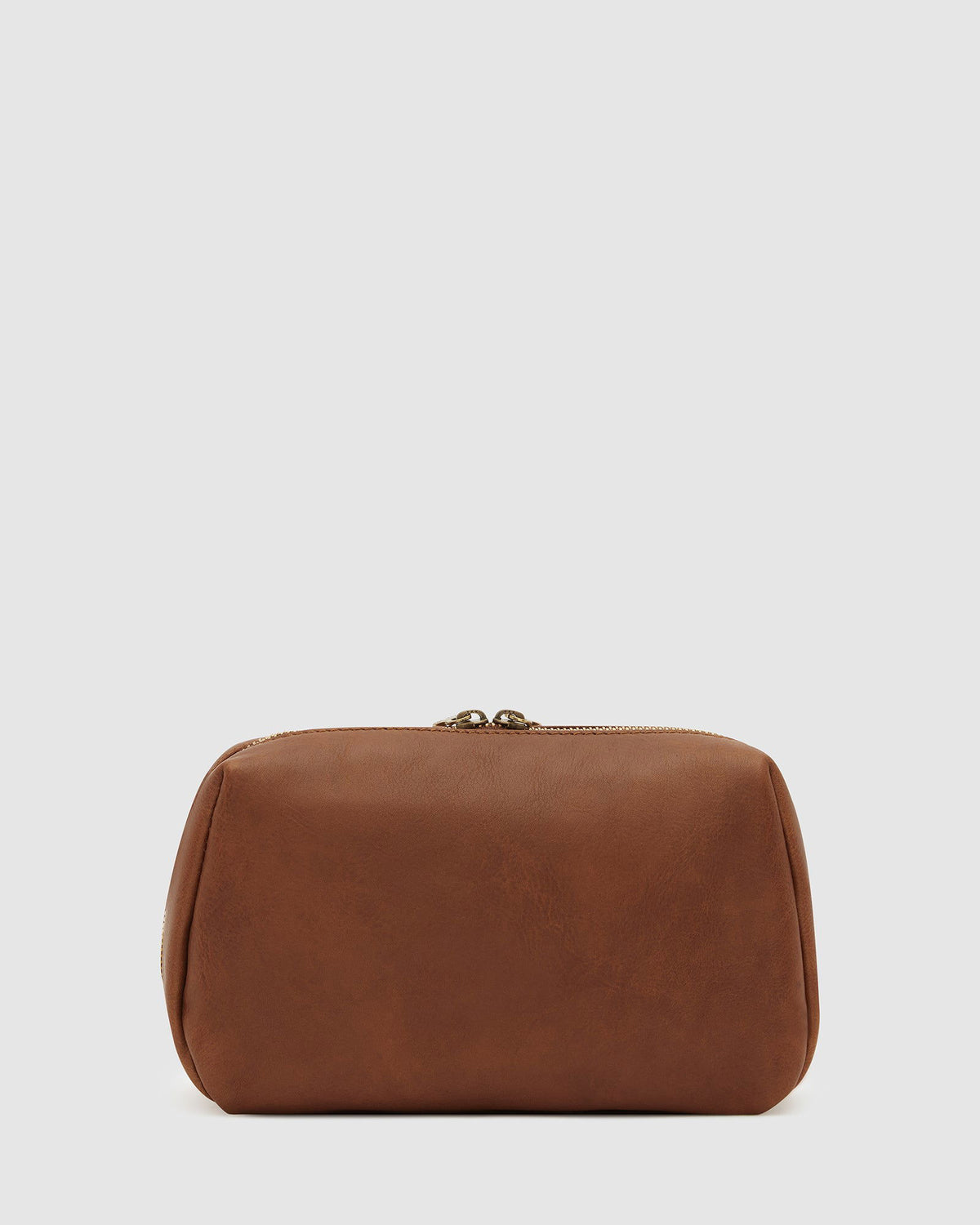 Otto Dopp Kit Matt Brown - Leather Toiletry Bag - Republic of Florence