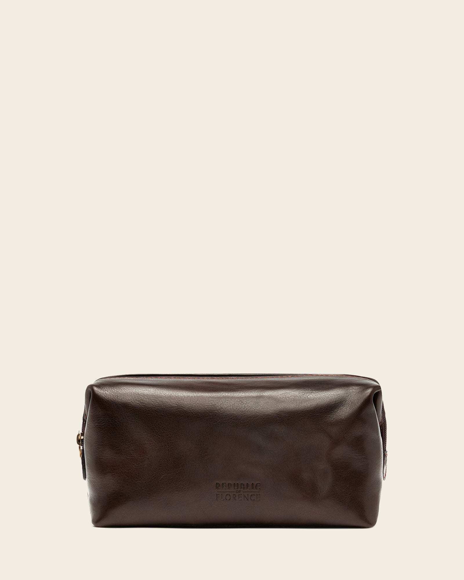 Grand Dopp Kit Moro - Leather Toiletry Bag