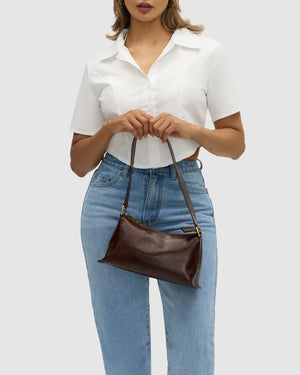 Laura Terra - Leather Shoulder Bag