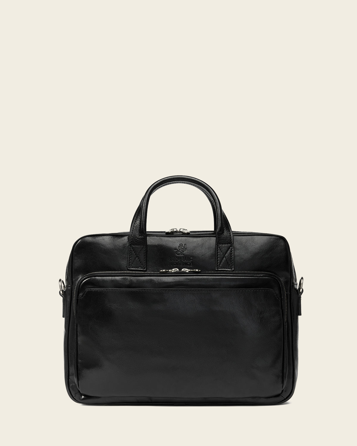 Pretoria Jet - 15" Leather Laptop Briefcase
