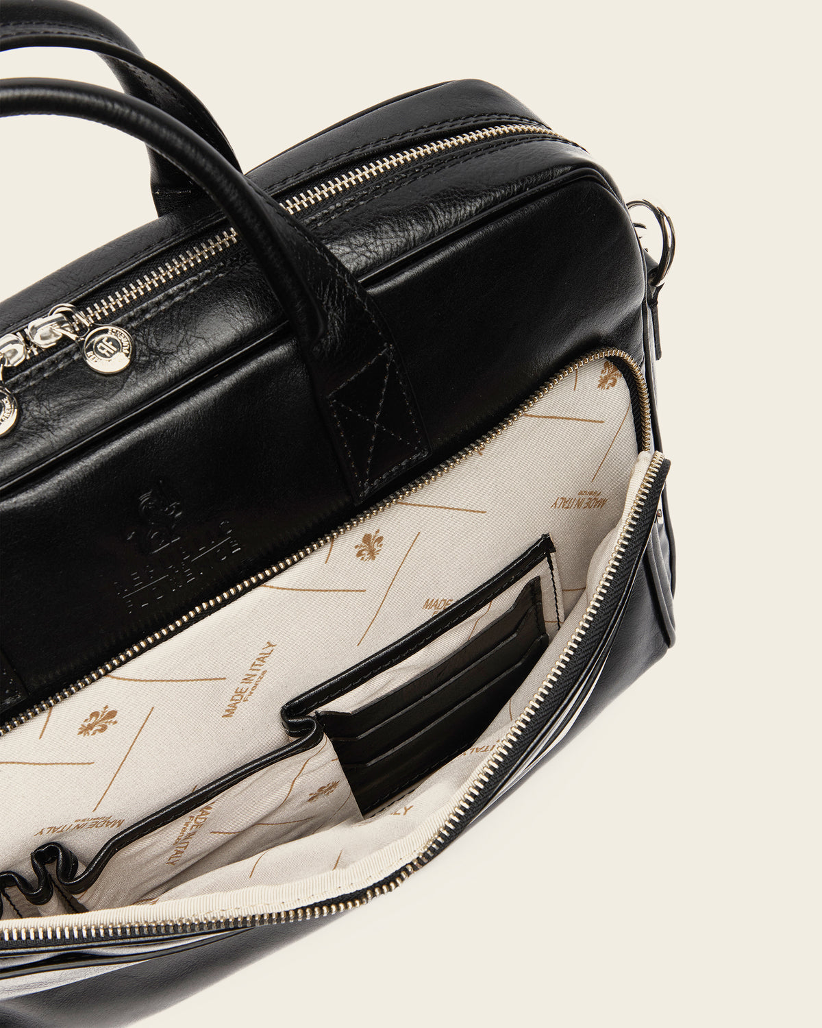 Pretoria Jet - 15" Leather Laptop Briefcase