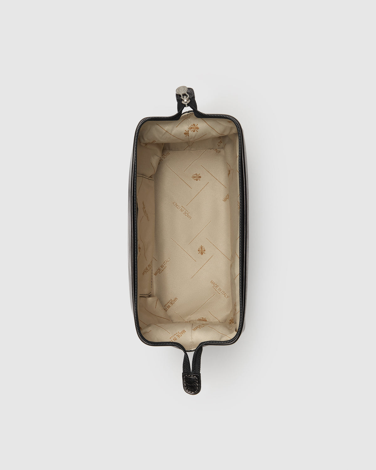 Grand Dopp Kit Jet - Leather Toiletry Bag