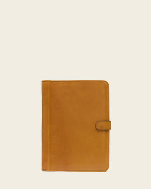 Imperial Saffron - Clip-On Leather Compendium