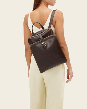 Emma Terra - 3-in-1 Convertible Leather Backpack