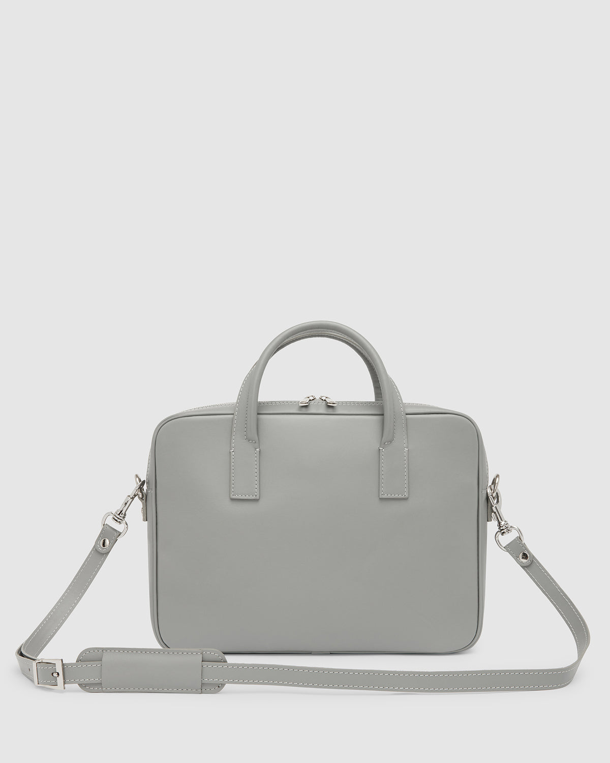 Glasgow Grey - 14" Leather Briefcase