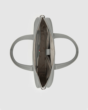 Glasgow Grey - 14" Leather Briefcase