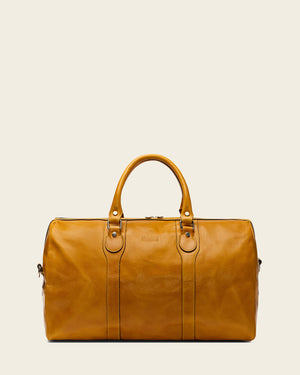 Beltrami Saffron - Leather Weekender Bag