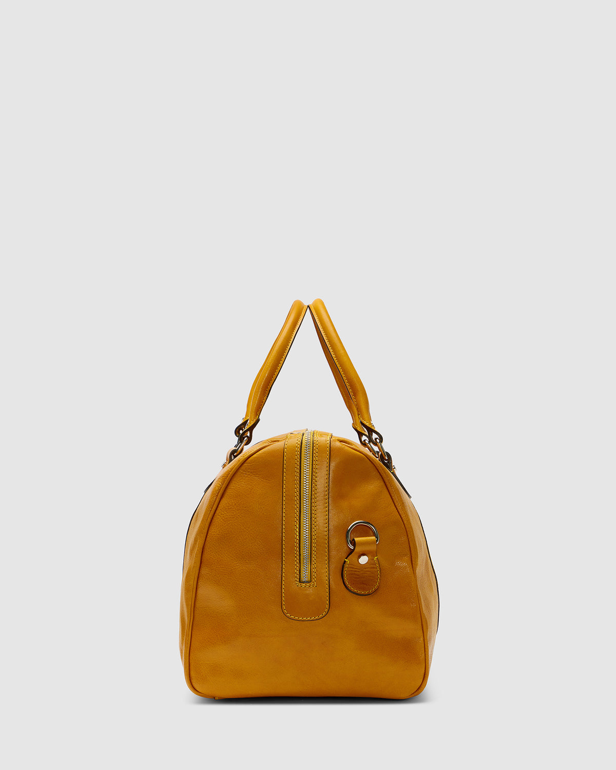 Beltrami Saffron - Leather Weekender Bag