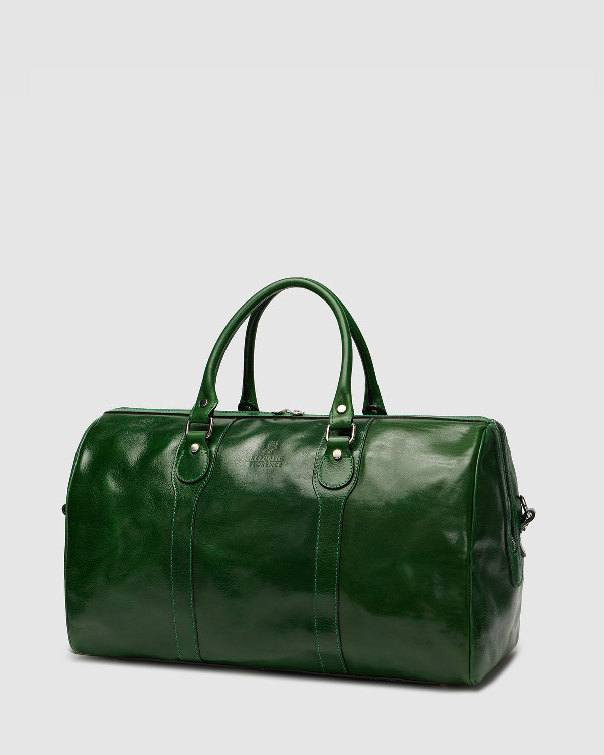 Beltrami Forest - Leather Weekender Bag