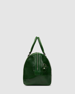 Beltrami Forest - Leather Weekender Bag