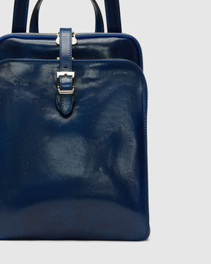 Emma Royal - 3-in-1 Convertible Leather Backpack