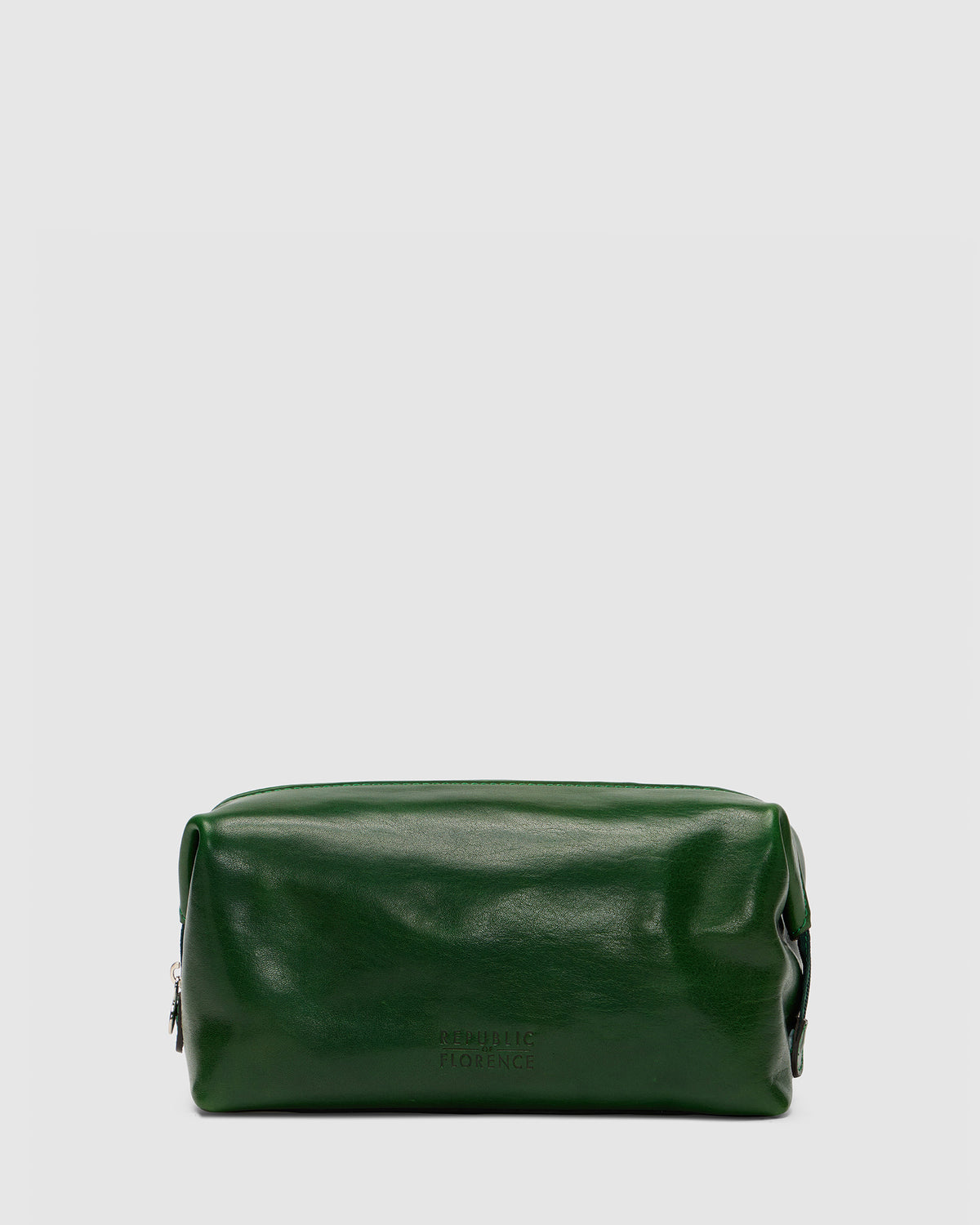 Grand Dopp Kit Forest - Leather Toiletry Bag