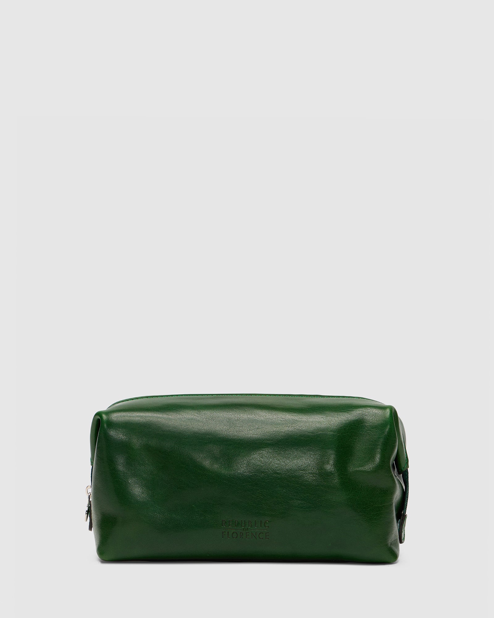 Grand Dopp Kit Forest - Leather Toiletry Bag