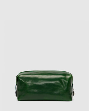 Grand Dopp Kit Forest - Leather Toiletry Bag