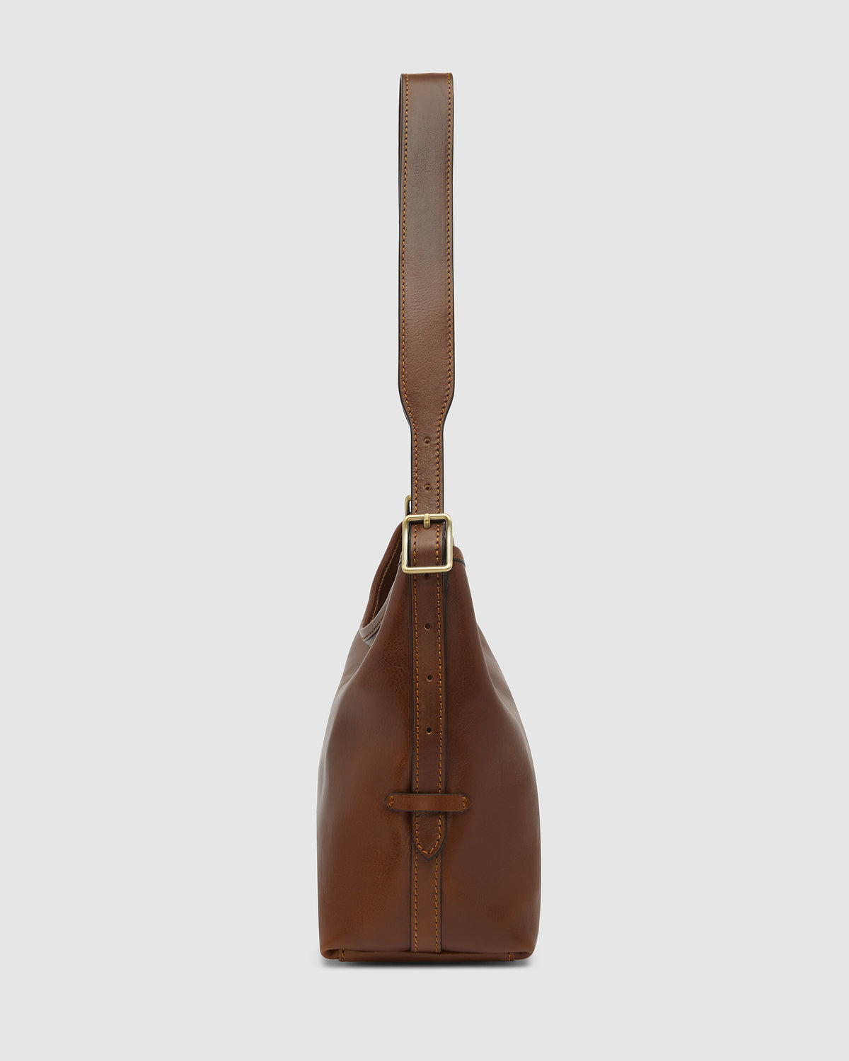 Sophia Earth - Leather Shoulder Bag