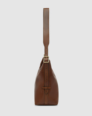 Sophia Earth - Leather Shoulder Bag