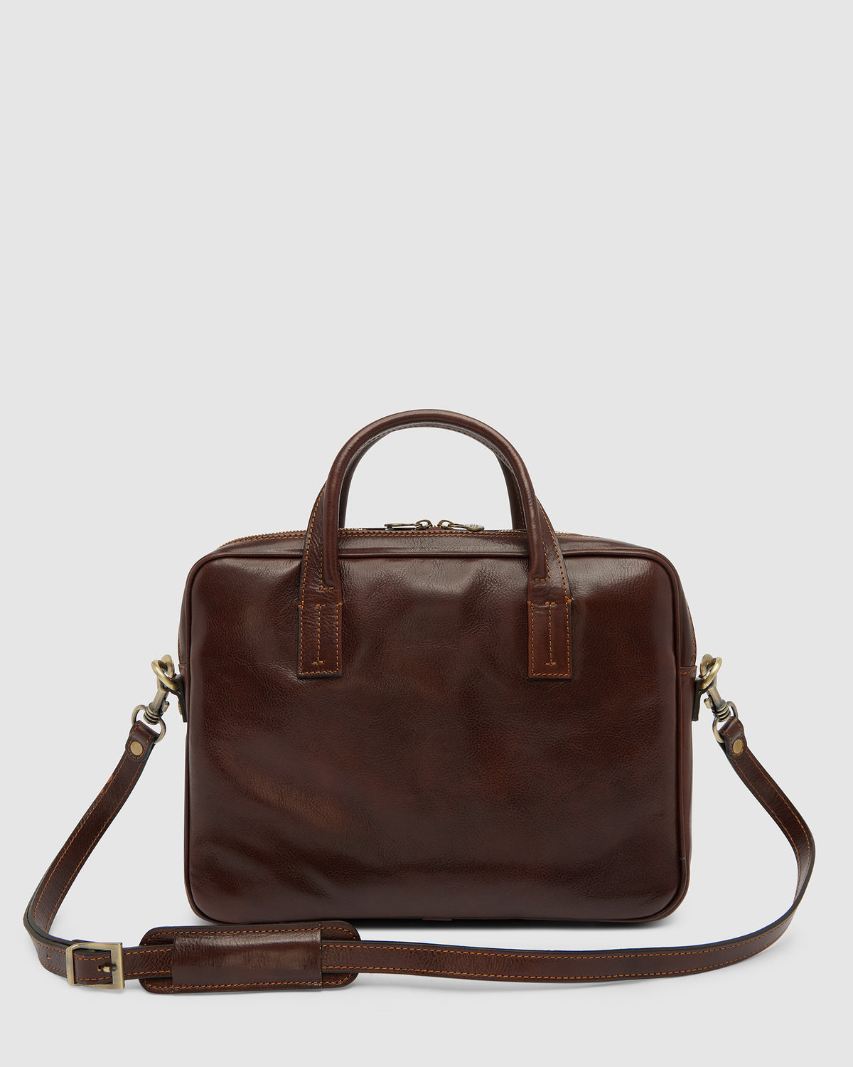 London Terra - 14" Leather Briefcase