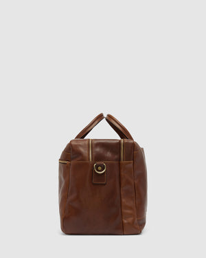 Magellan Earth - Leather Tech Weekender