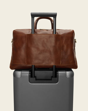 Magellan Earth - Leather Tech Weekender