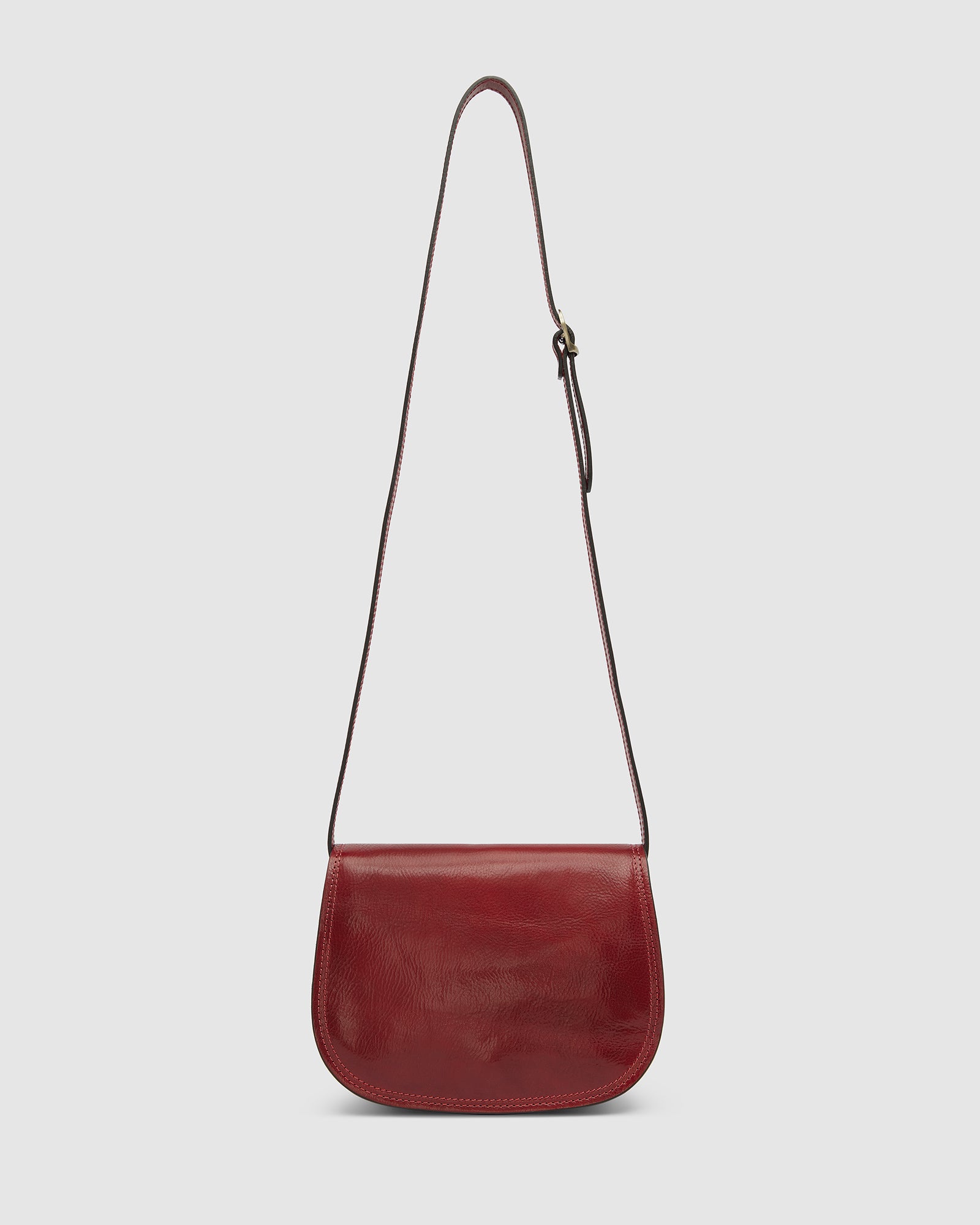Mia Rosso - Leather Crossbody Bag