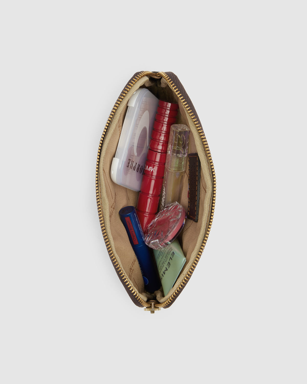 Forma5 Espresso - Leather Zip Organiser