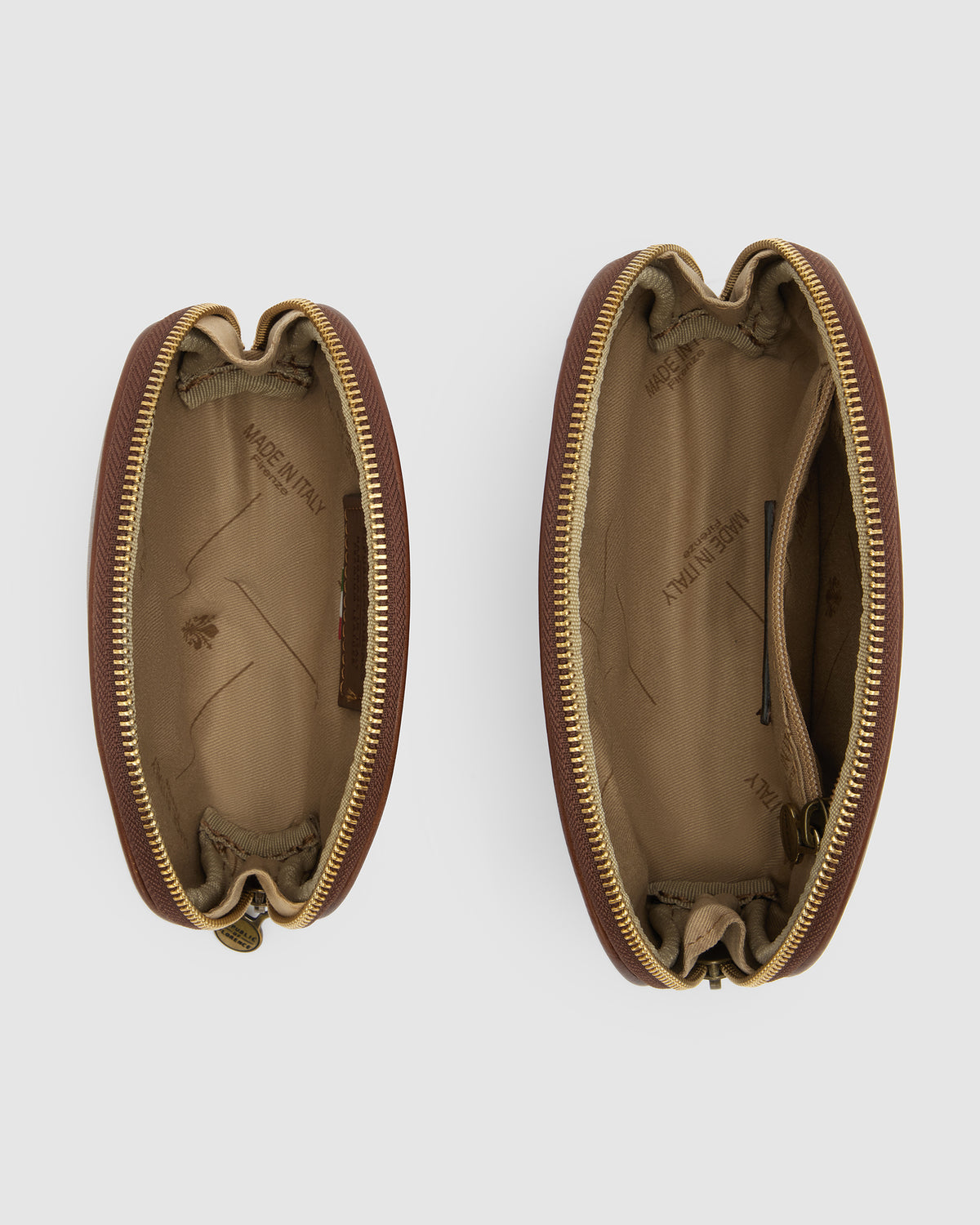 Duo Earth - Leather Pouch Set