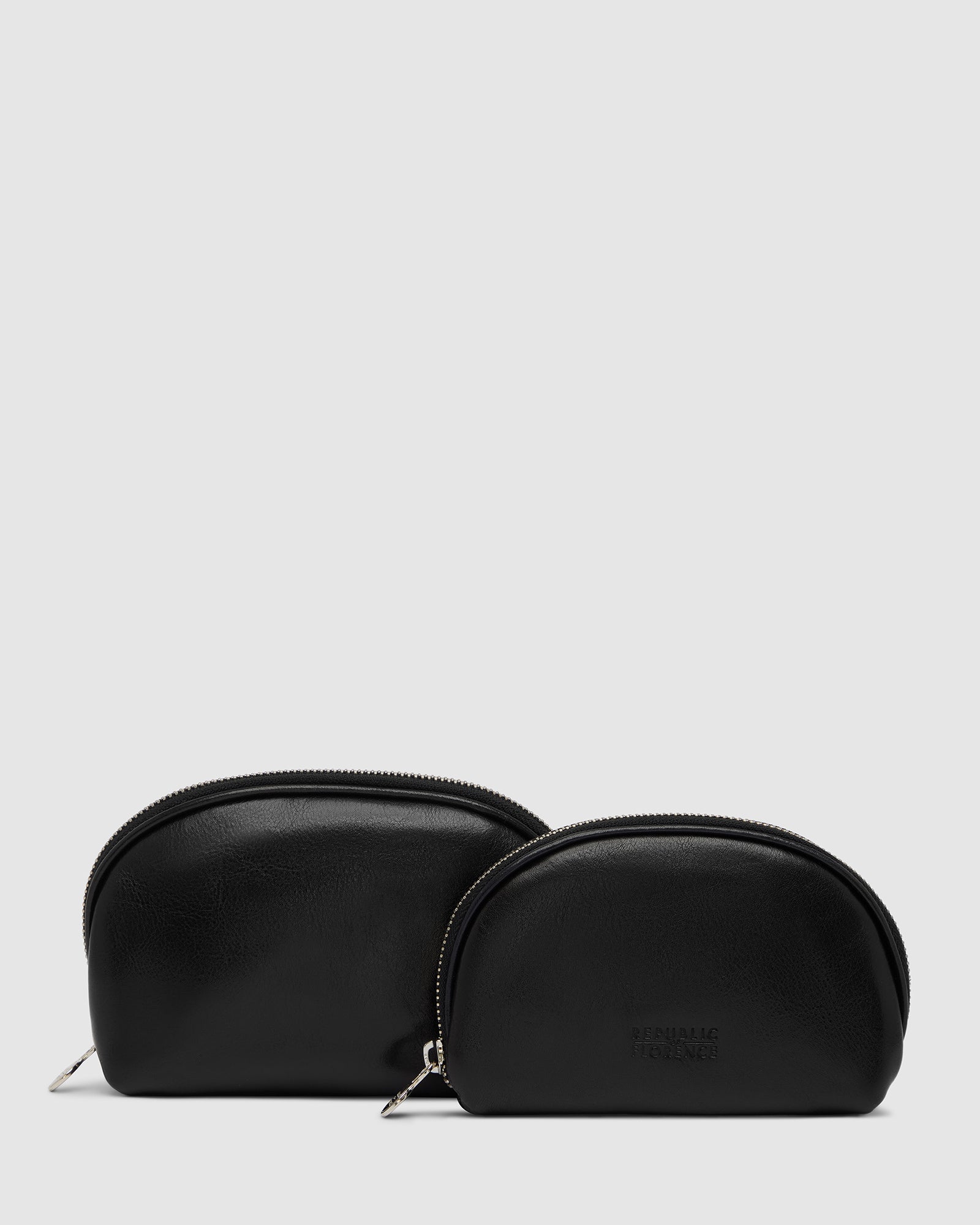 Duo Jet - Leather Pouch Set