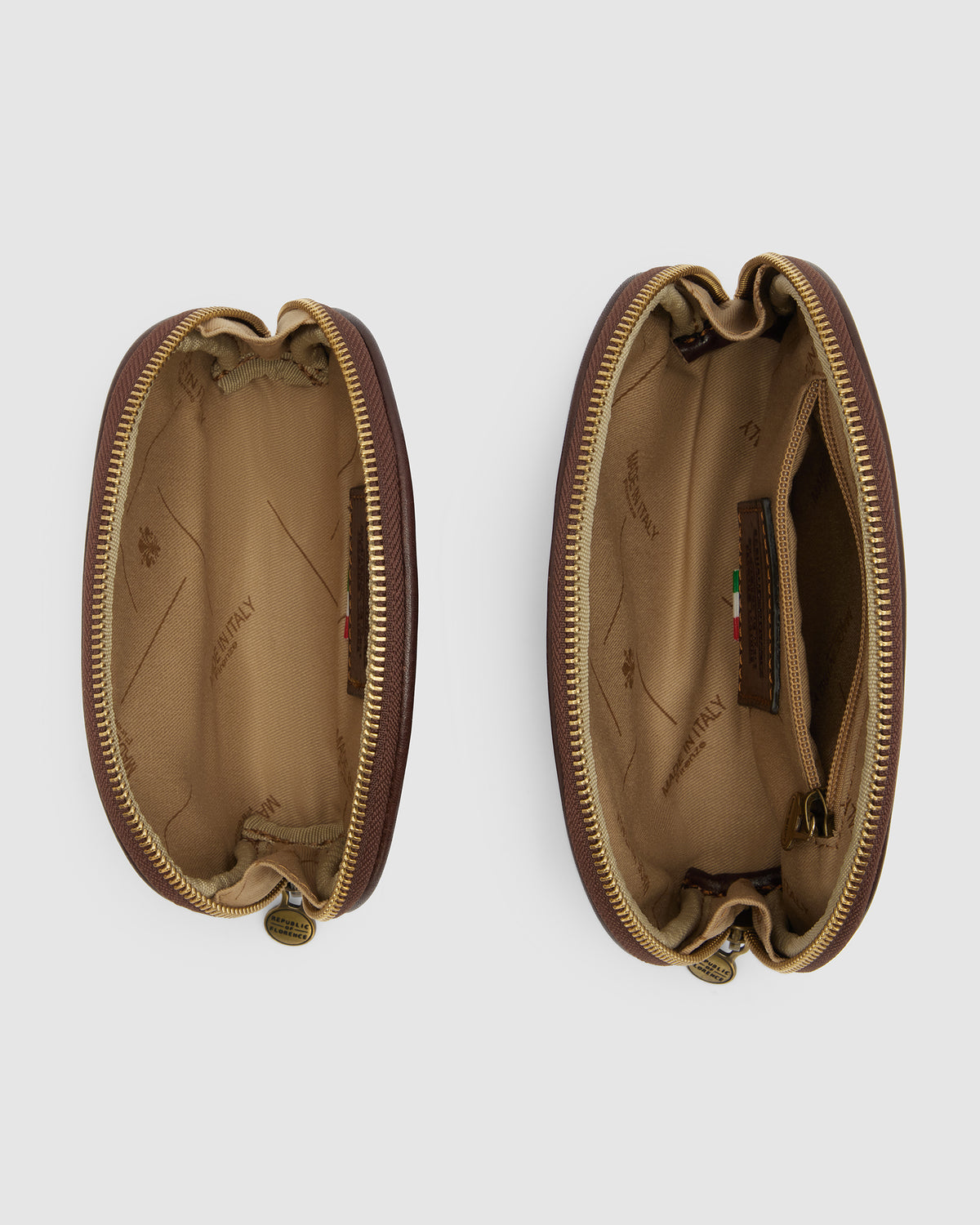 Duo Terra - Leather Pouch Set