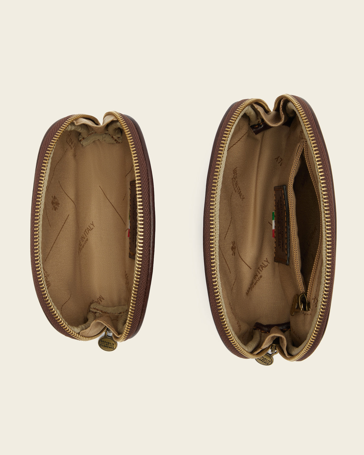 Duo Terra - Leather Pouch Set