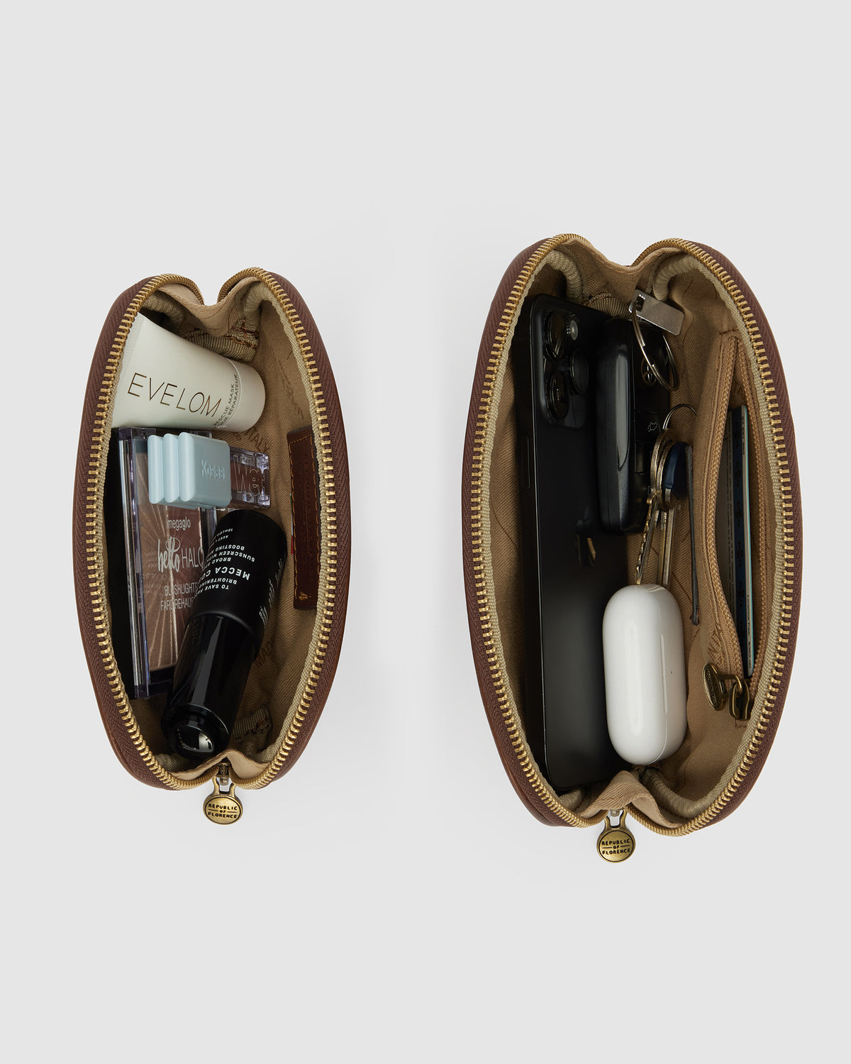 Duo Terra - Leather Pouch Set