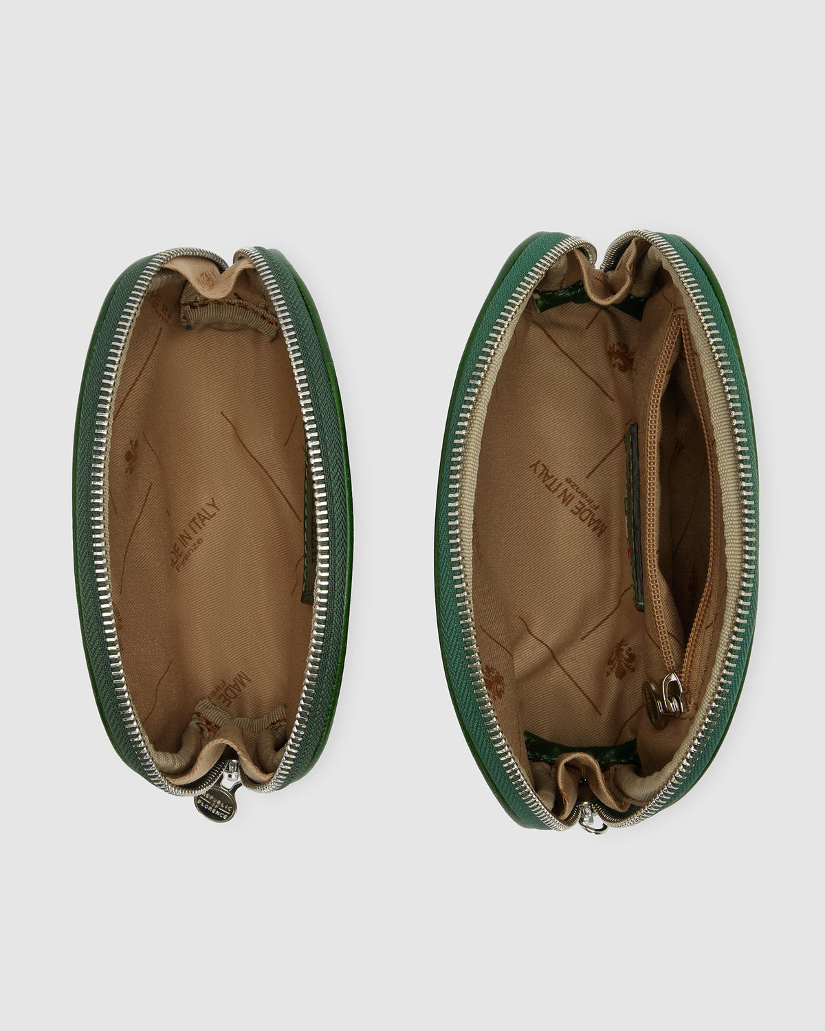 Duo Forest - Leather Pouch Set