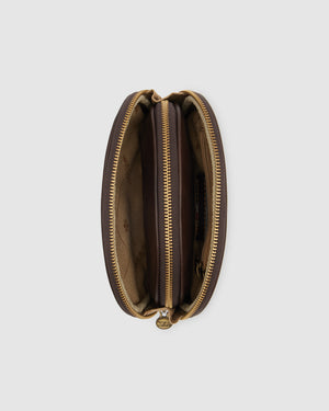 Duo Espresso - Leather Pouch Set