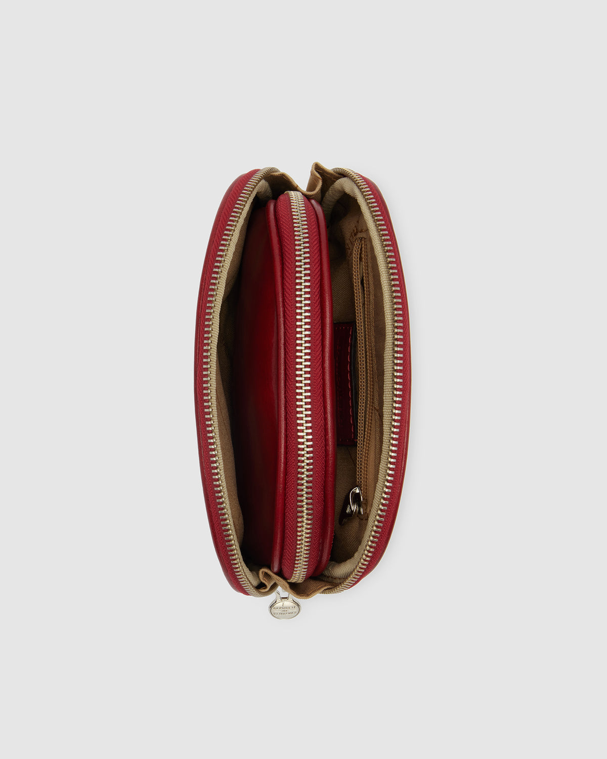 Duo Rosso - Leather Pouch Set